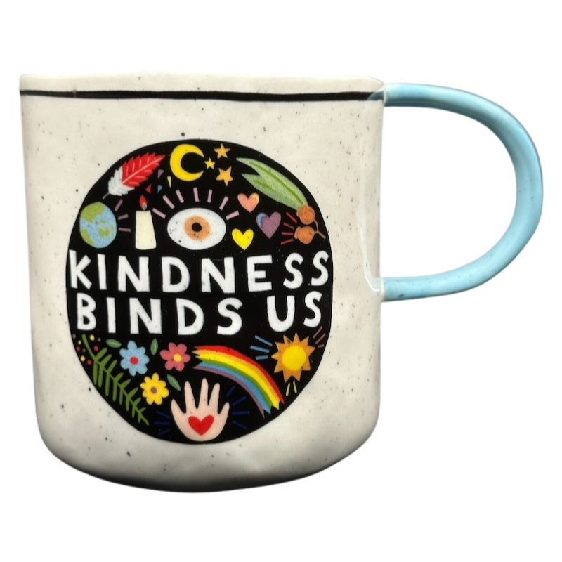 Kindness Binds Us Rainbow Mug Luke John Matthew Arnold For Anthropologie