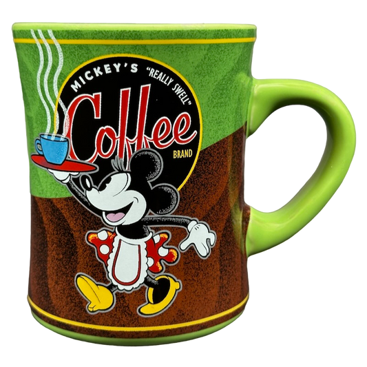 Mickey's Really Swell Coffee Minnie Mouse Mug Disney Parks