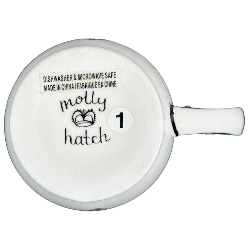 "T" Monogram Initial Molly Hatch Mug Anthropologie
