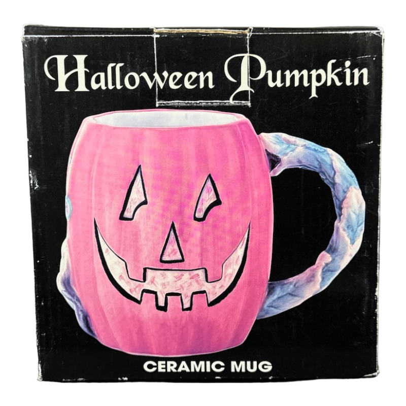 Halloween Pumpkin Susan Winget 3D Figural Mug Certified International