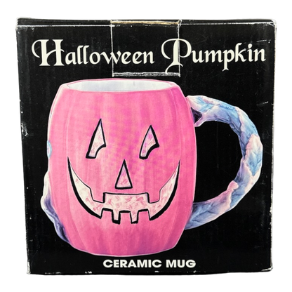 Halloween Pumpkin Susan Winget 3D Figural Mug Certified International