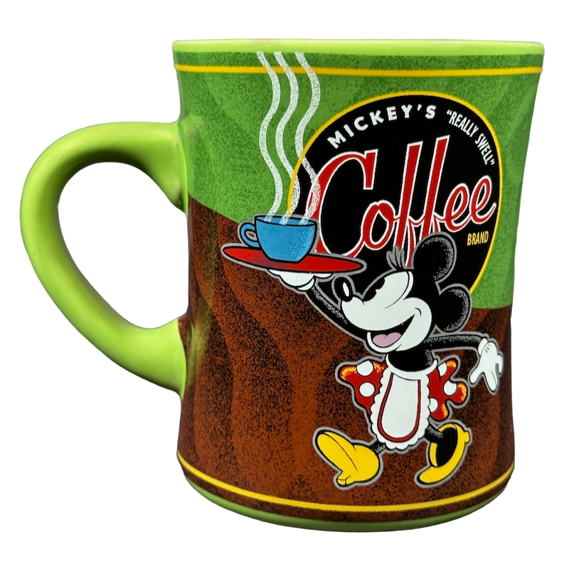 Mickey's Really Swell Coffee Minnie Mouse Mug Disney Parks