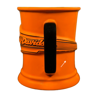 Harley Davidson Motor Cycles Official Licensed 3D Embossed Orange Mug The Encore Group