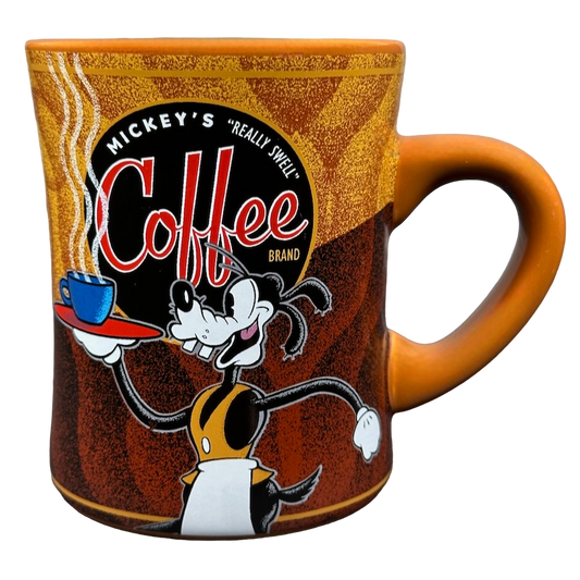 Mickey's Really Swell Coffee Goofy Mug Disney Parks