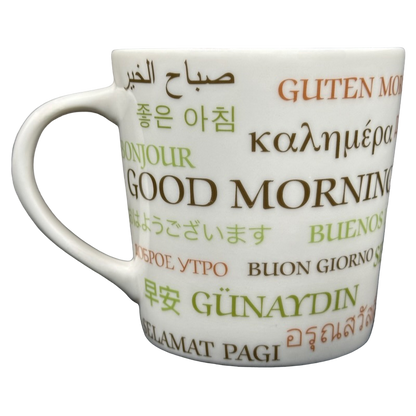 Good Morning Multiple Languages 16oz Mug 2006 Starbucks