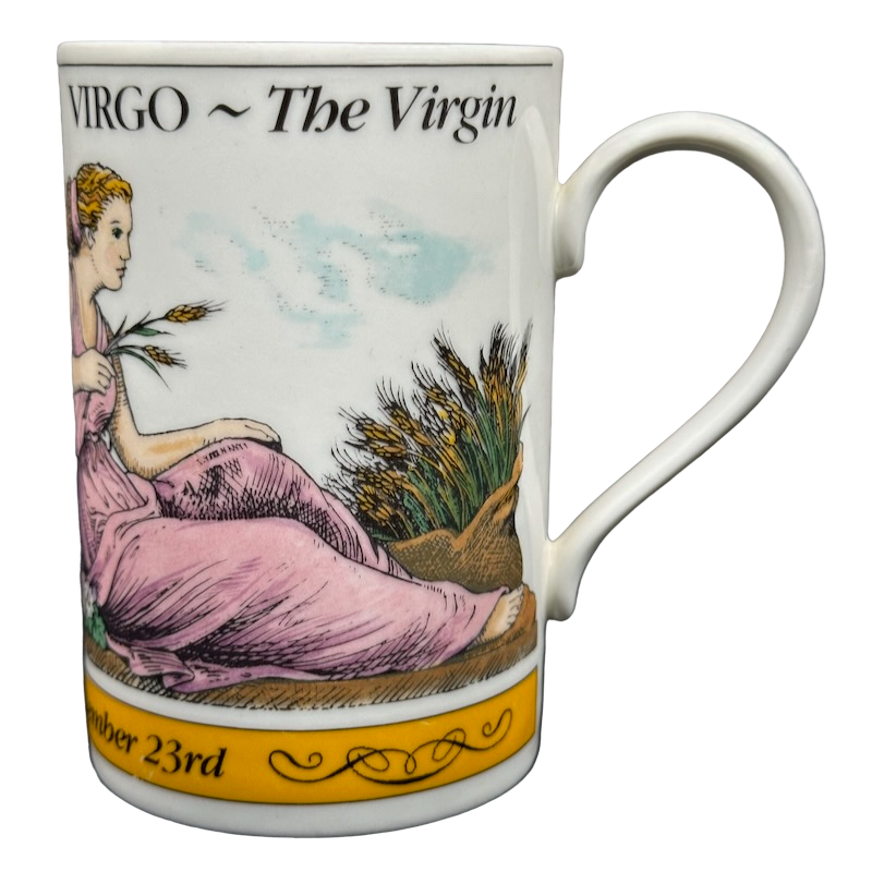 Virgo The Virgin Zodiac Mug Dunoon
