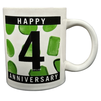 American Chemical Society Happy Anniversary Beryllium Mug