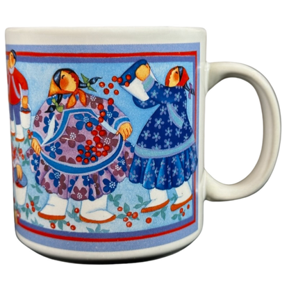 Inuit People Picking Berries Barbara Lavallee Mug Arctic Circle Enterprises