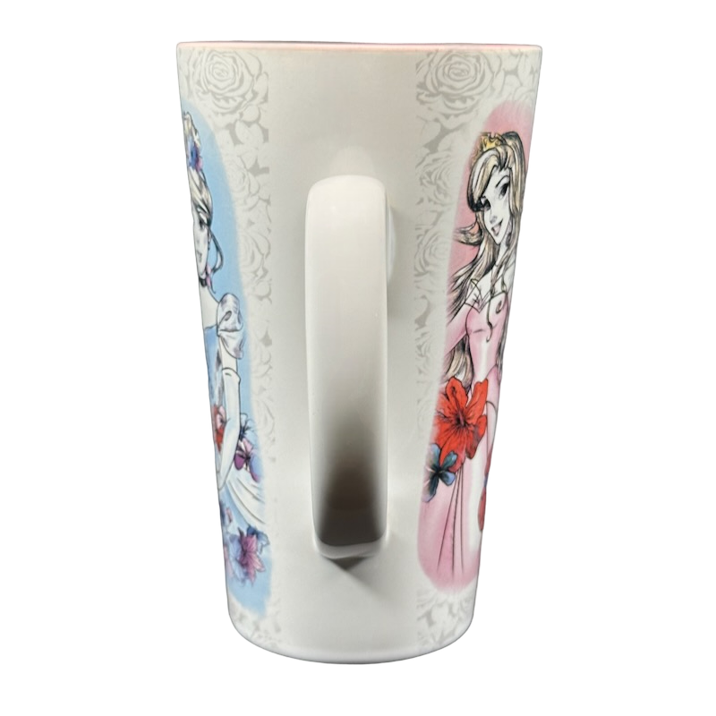 Cinderella Belle Ariel Aurora Princesses Tall Mug Disney