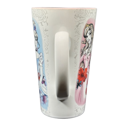 Cinderella Belle Ariel Aurora Princesses Tall Mug Disney