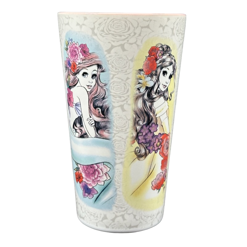 Cinderella Belle Ariel Aurora Princesses Tall Mug Disney