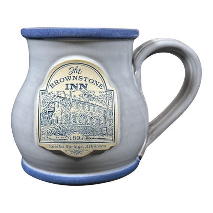 The Brownstone Inn Eureka Springs Arkansas Mug Deneen Pottery