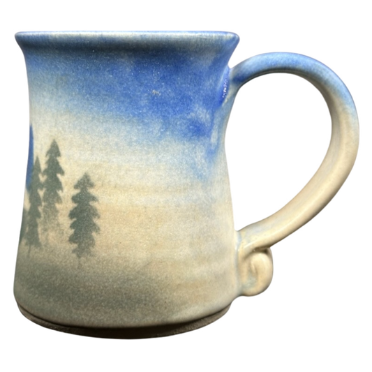 Dulcie Lindsoe-Johansen Mt. Hood Oregon Pottery Mug Lindsoe Clayworks