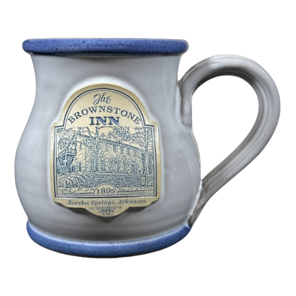 The Brownstone Inn Eureka Springs Arkansas Mug Deneen Pottery