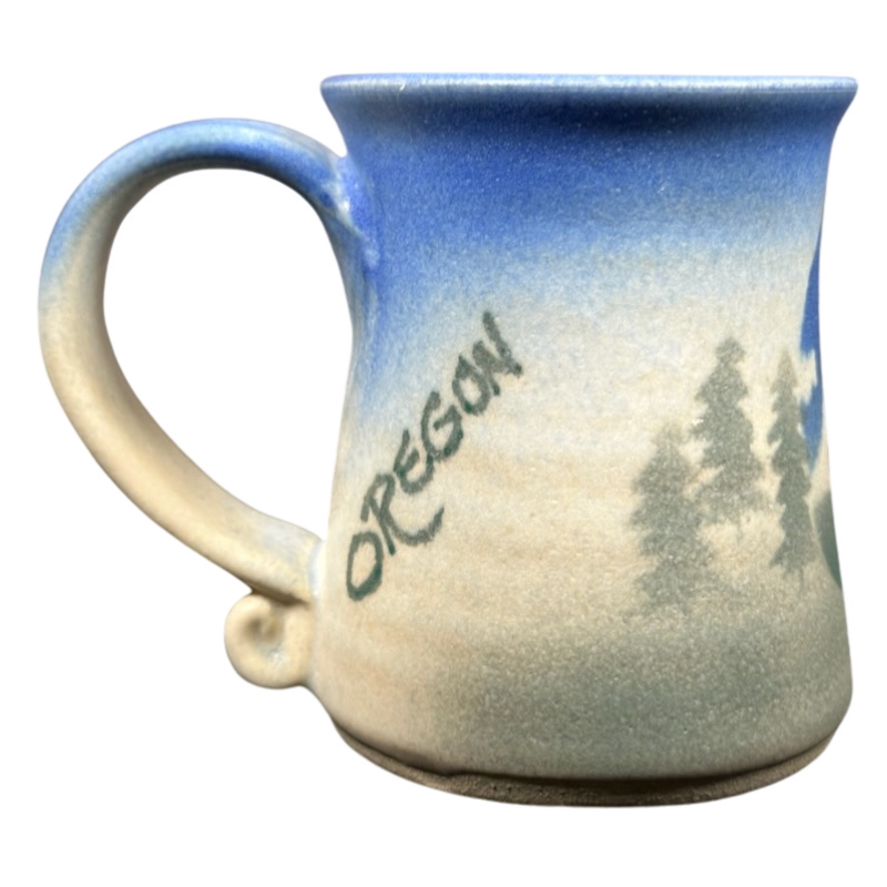 Dulcie Lindsoe-Johansen Mt. Hood Oregon Pottery Mug Lindsoe Clayworks