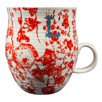 Homegrown Letter "L" Monogram Initial Mug Anthropologie