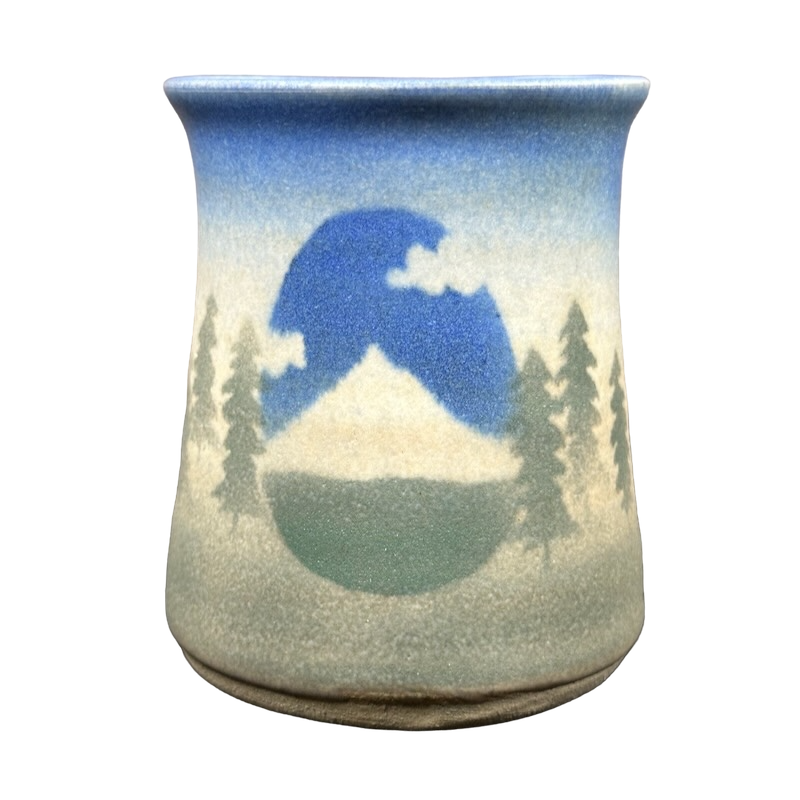 Dulcie Lindsoe-Johansen Mt. Hood Oregon Pottery Mug Lindsoe Clayworks