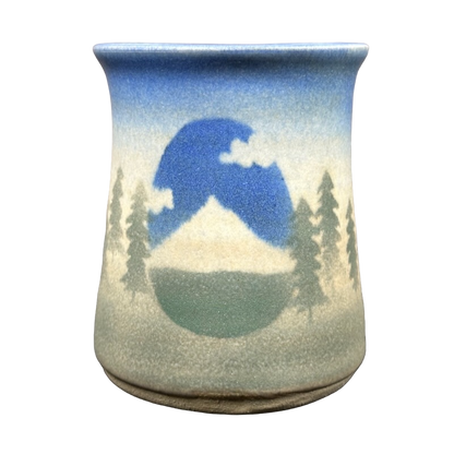 Dulcie Lindsoe-Johansen Mt. Hood Oregon Pottery Mug Lindsoe Clayworks