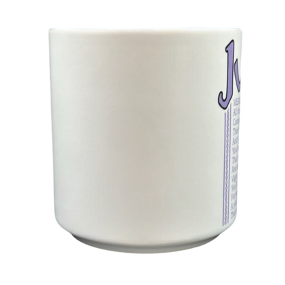 JULIE Poetry Name Lavender Interior Mug Papel