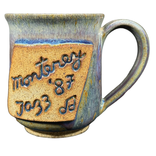 Monterey Jazz '87 Pottery Mug