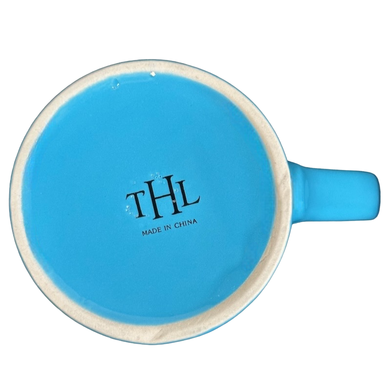 Make It Happen Blue Mug With White Interior THL