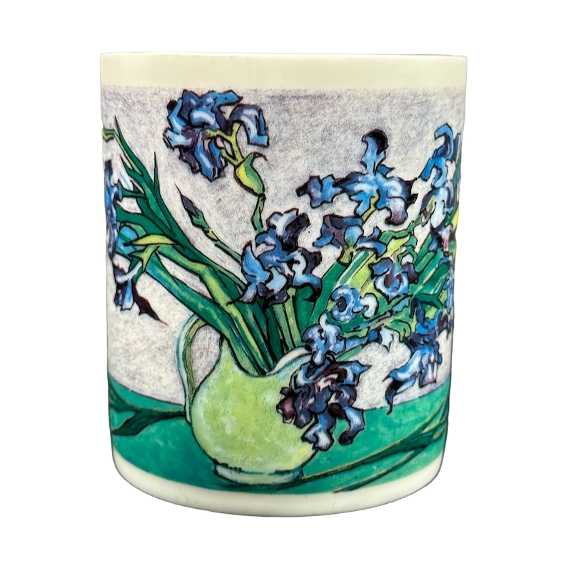 Blue Irises Vincent Van Gogh Master Impressionists D Burrows Mug Chaleur