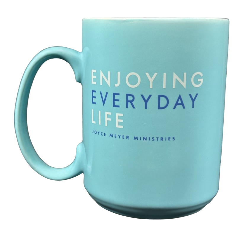 Enjoy your life every day! ENJOYING EVERYDAY LIFE Mug Joyce Meyer