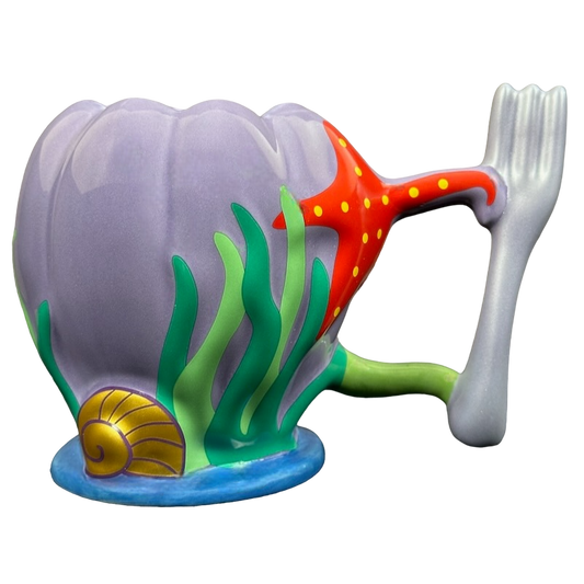 Princess Ariel Change Your World 3D Figural Shell Dinglehopper Fork Mug Disney Parks
