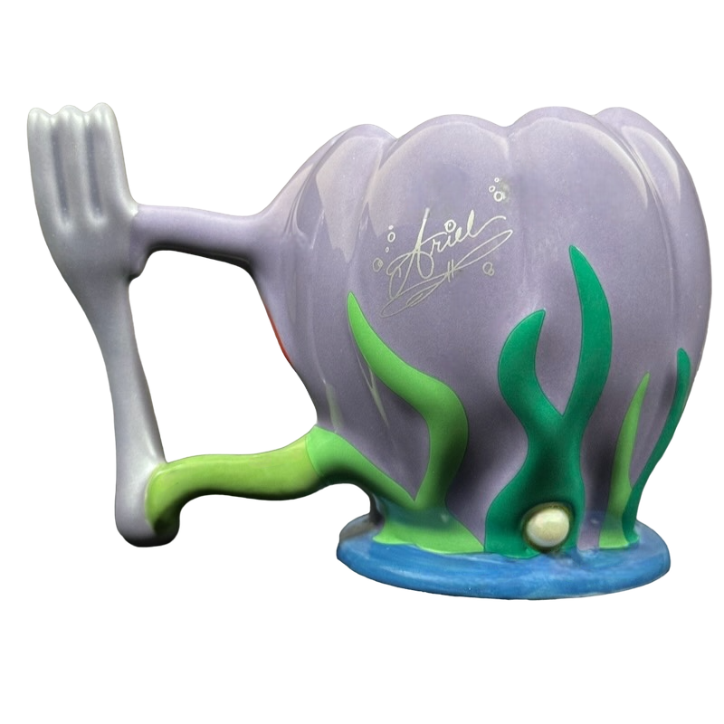 Princess Ariel Change Your World 3D Figural Shell Dinglehopper Fork Mug Disney Parks