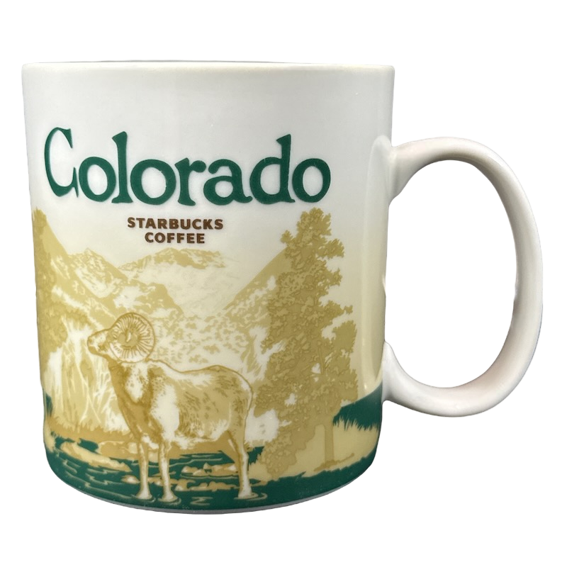 Global Icon Collector Series Colorado 16oz Mug 2012 Starbucks