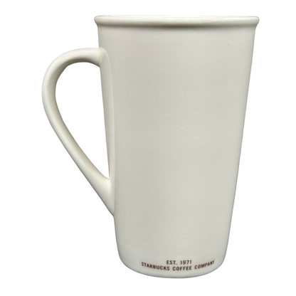 Grande 16 Tall White 16oz Mug 2010 Starbucks