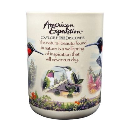 American Expedition Ruby Throated Hummingbird Mug