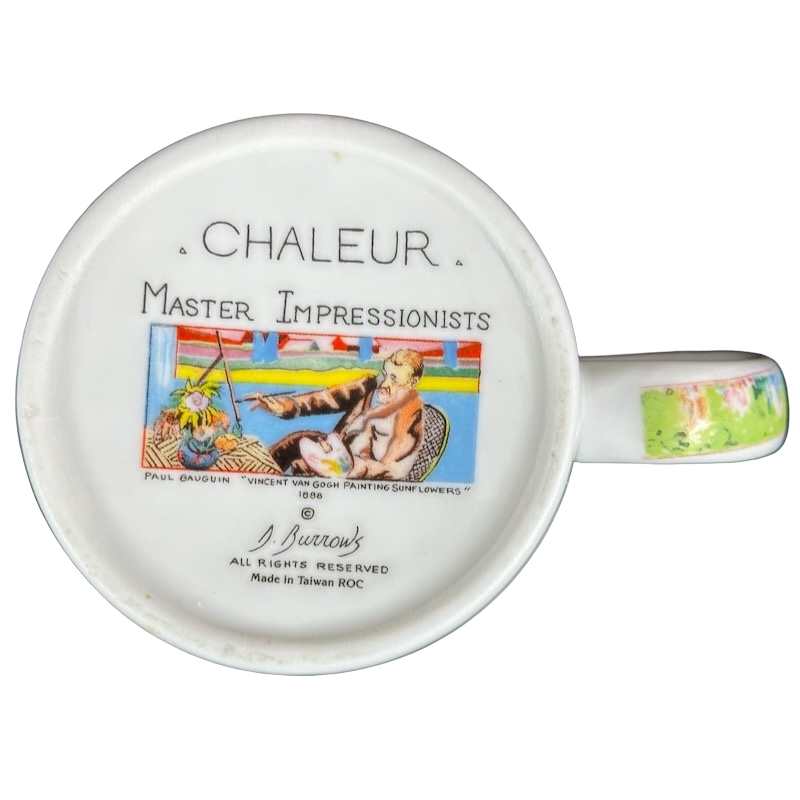 Water Lilies Claude Monet Master Impressionists D Burrows Mug Chaleur