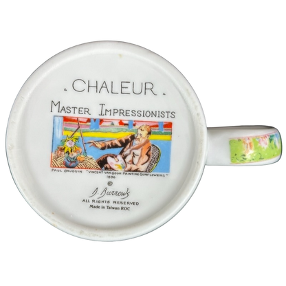 Water Lilies Claude Monet Master Impressionists D Burrows Mug Chaleur
