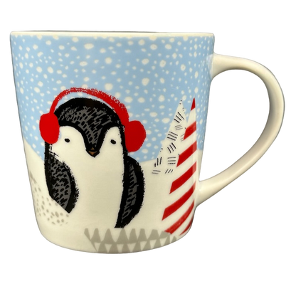 Penguin Wearing Earmuffs 8oz Mug 2016 Starbucks