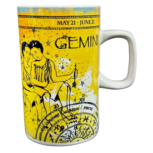 Gemini Tall Zodiac Mug Fisher