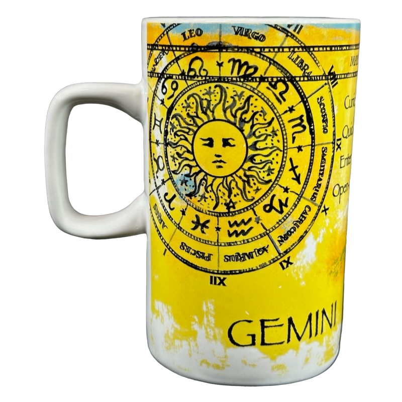 Gemini Tall Zodiac Mug Fisher