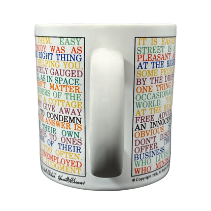 A Thousand Words Is Worth A Picture Kenneth Grooms Mug The Toscany Collection