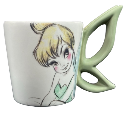 Tinker Bell 3D Figural Wings Handle Mug Disney Zrike