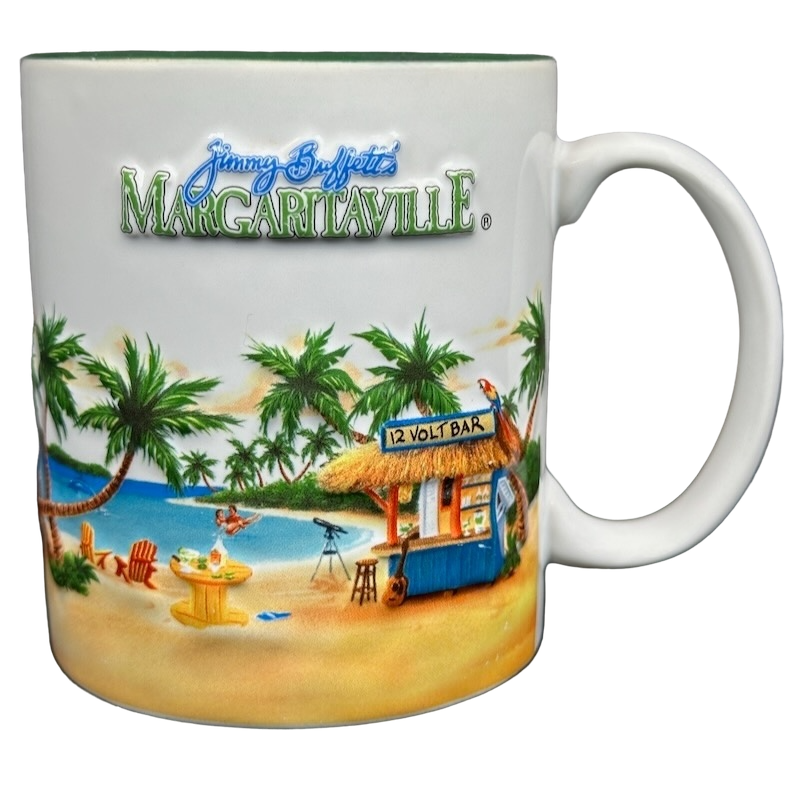Jimmy Buffett's Margaritaville 12 Volt Bar Embossed Mug