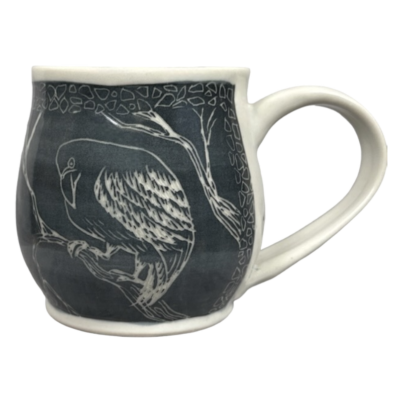 Elaine Y Shore Birds Pottery Mug