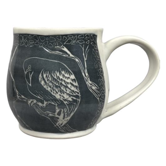 Elaine Y Shore Birds Pottery Mug