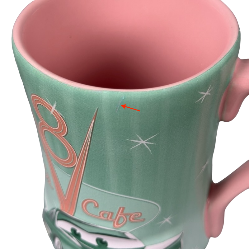 Disney California Adventure Flo's V8 Cafe Motorama Girls Cars Land Mug Disney