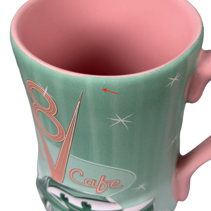 Disney California Adventure Flo's V8 Cafe Motorama Girls Cars Land Mug Disney