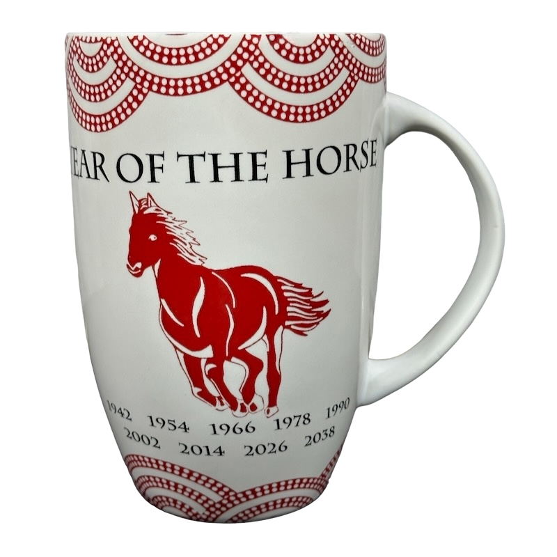 Year Of The Horse Tall Chinese Zodiac Stargazer Mug Coventry