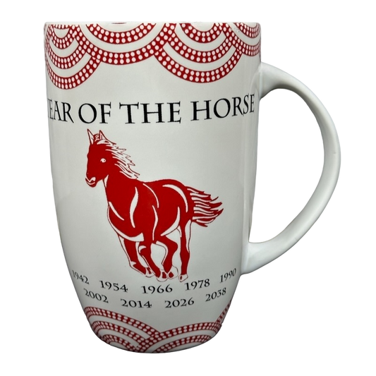 Year Of The Horse Tall Chinese Zodiac Stargazer Mug Coventry