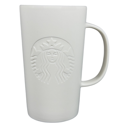 Etched Siren White 16oz Mug 2014 Starbucks