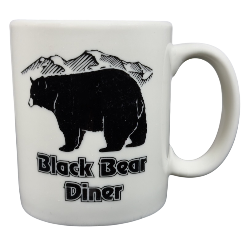 Black Bear Diner Mug Tuxton