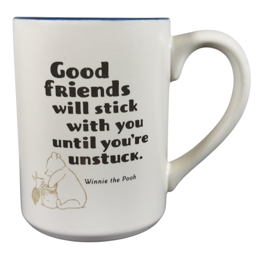 Winnie The Pooh Good Friends Will Stick With You Until You're Unstuck Mug Disney Hallmark