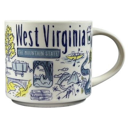 Been There Series Across The Globe Collection West Virginia 14oz Mug 2019 Starbucks
